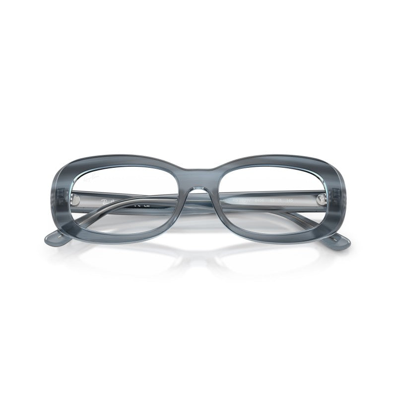 WOMEN'S EYEGLASSES RAY-BAN RX 7046 ERIKA 8140 TRANSPARENT GRAY 