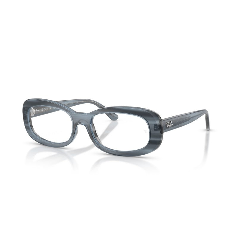 WOMEN'S EYEGLASSES RAY-BAN RX 7046 ERIKA 8140 TRANSPARENT GRAY 