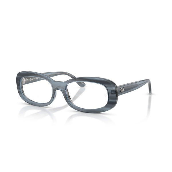 OCCHIALE DA VISTA DONNA | RAY-BAN RX 2221V - 8456 BLU A STRISCE - CALIBRO 53