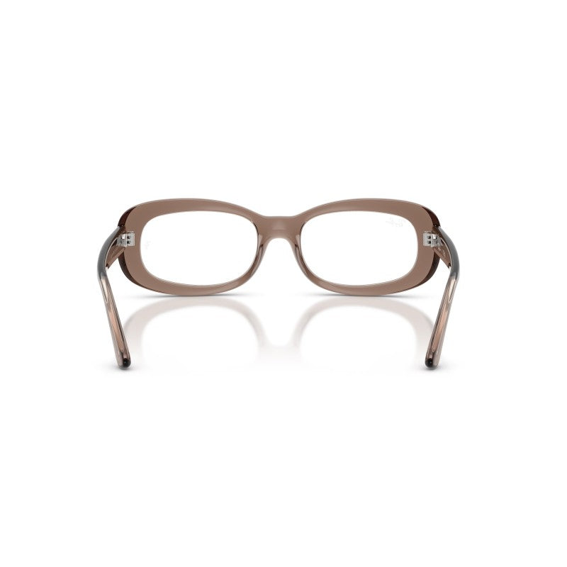 WOMEN'S EYEGLASSES RAY-BAN RX 7046 ERIKA 8140 TRANSPARENT GRAY 