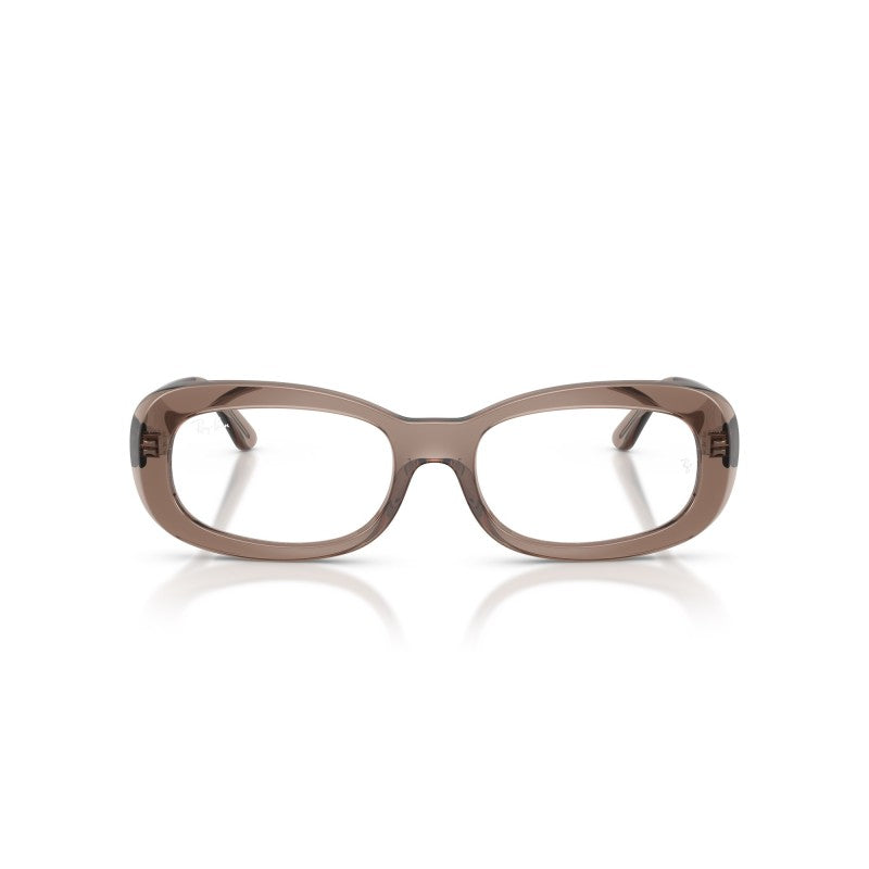 WOMEN'S EYEGLASSES RAY-BAN RX 7046 ERIKA 8140 TRANSPARENT GRAY 
