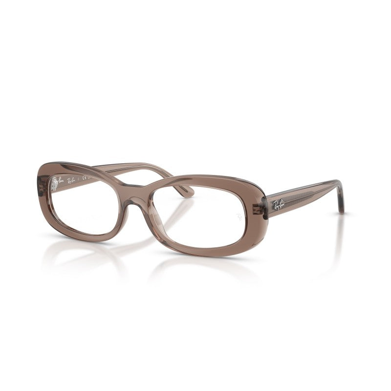 WOMEN'S EYEGLASSES RAY-BAN RX 7046 ERIKA 8140 TRANSPARENT GRAY 