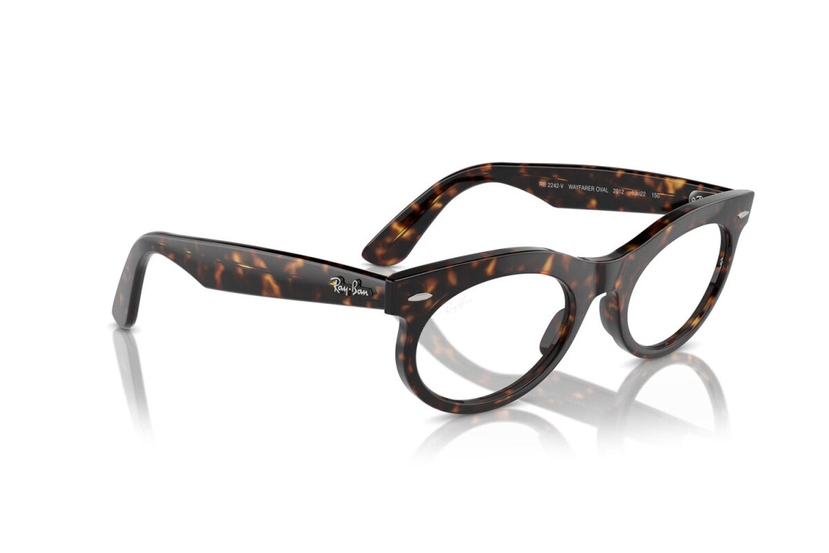 OCCHIALE DA VISTA UNISEX RAY-BAN WAYFARER OVAL RX 2242V (2012) - RB 2242V 2012 TAGLIA 50/22/150