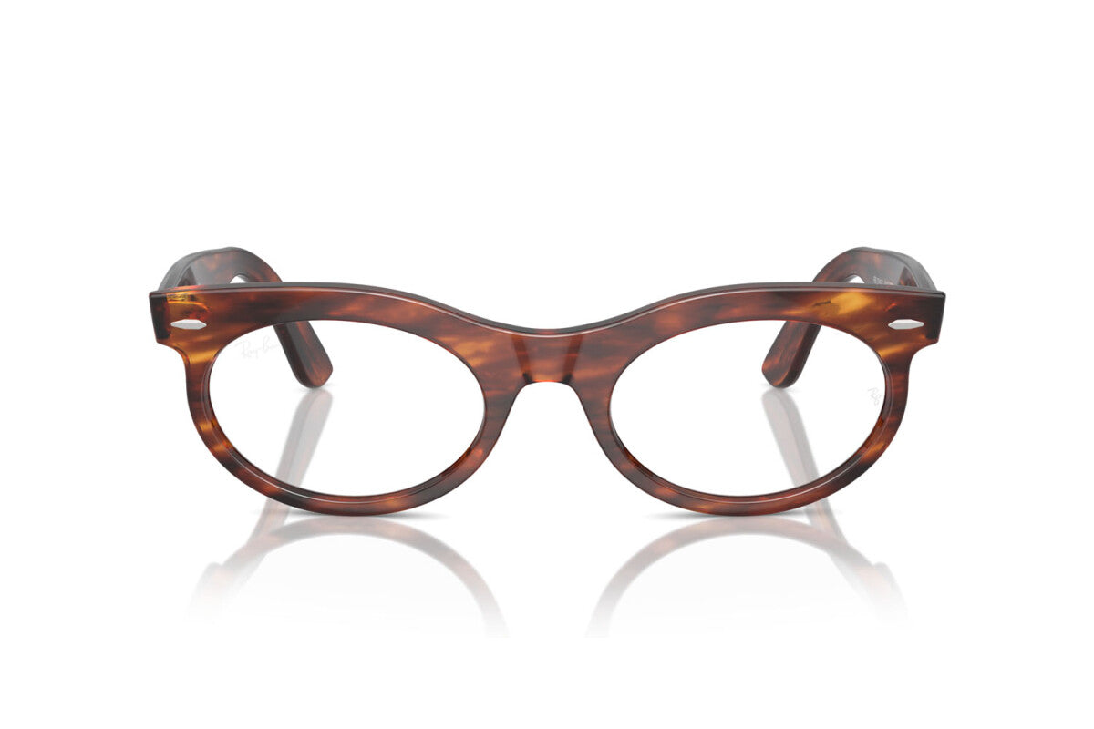 OCCHIALE DA VISTA UNISEX RAY-BAN WAYFARER OVAL RX 2242V (2144) - RB 2242V 2144 TAGLIA 50/22/150