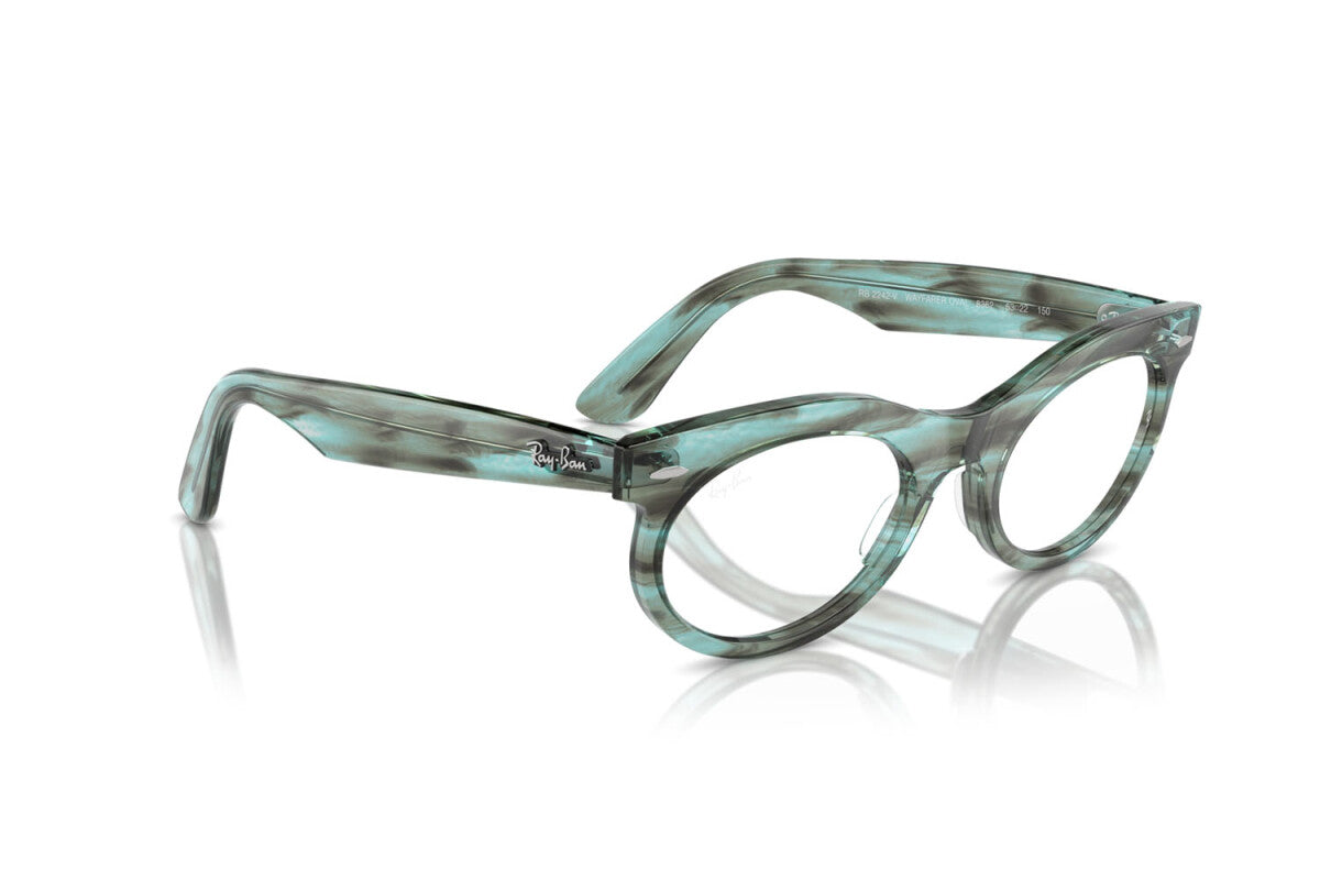 OCCHIALE DA VISTA UNISEX RAY-BAN WAYFARER OVAL RX 2242V (8362) - RB 2242V 8362 TAGLIA 50/22/150