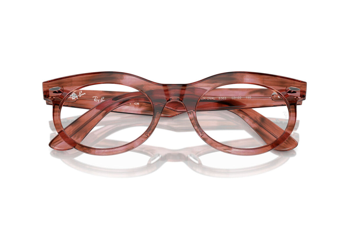 OCCHIALE DA VISTA UNISEX RAY-BAN WAYFARER OVAL RX 2242V (8363) - RB 2242V 8363 TAGLIA 53/22/150