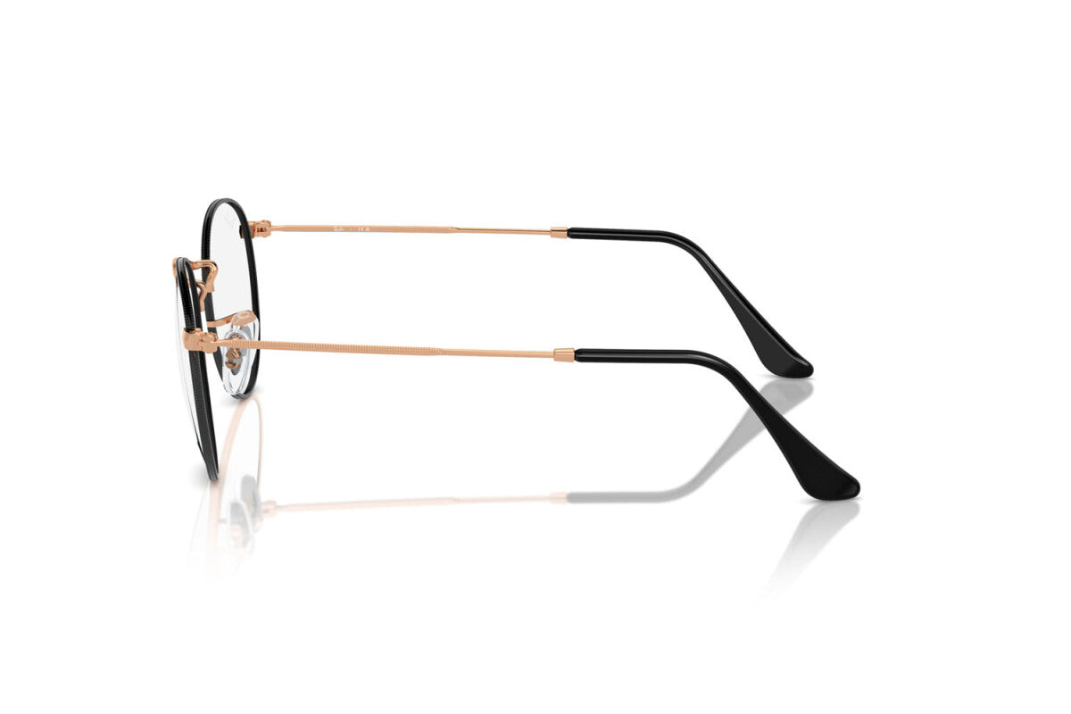 OCCHIALE DA VISTA UNISEX RAY-BAN ROUND METAL RX 3447V (3173) - RB 3447V 3173 TAGLIA 50/21/145