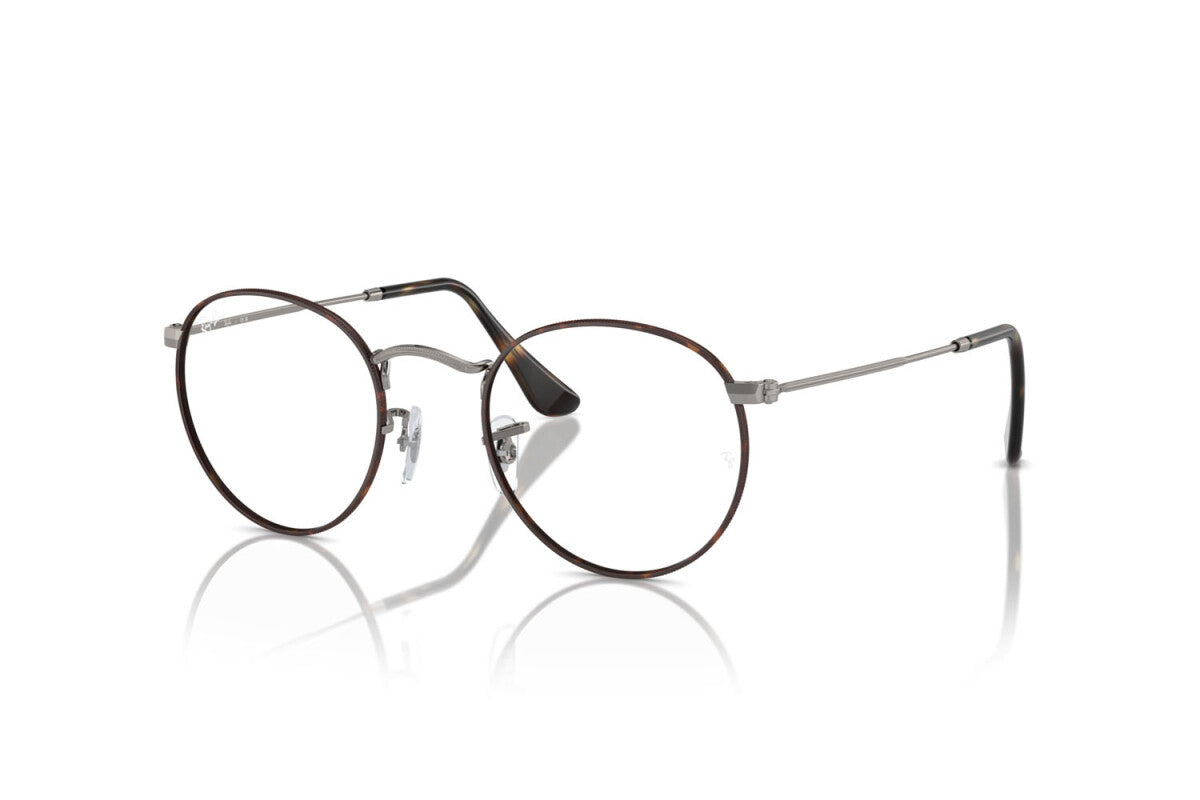 OCCHIALE DA VISTA UNISEX RAY-BAN ROUND METAL RX 3447V (3174) - RB 3447V 3174 TAGLIA 47/21/140