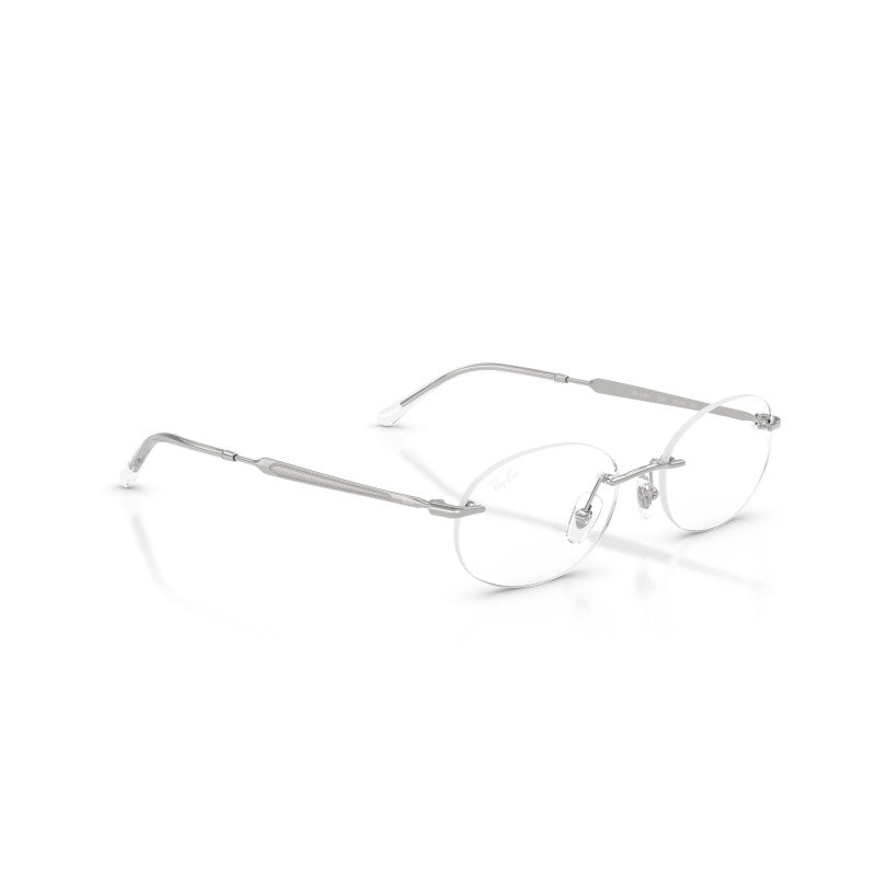 OCCHIALE DA VISTA UNISEX | RAY-BAN RX 3767V - 2501 ARGENTO - CALIBRO 52