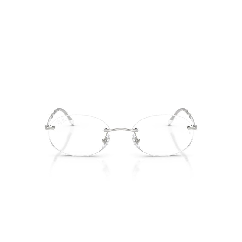 OCCHIALE DA VISTA UNISEX | RAY-BAN RX 3767V - 2501 ARGENTO - CALIBRO 52
