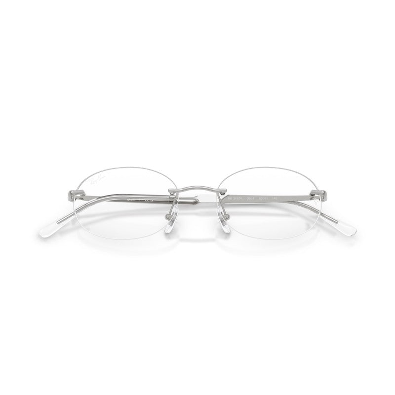 OCCHIALE DA VISTA UNISEX | RAY-BAN RX 3767V - 2501 ARGENTO - CALIBRO 52