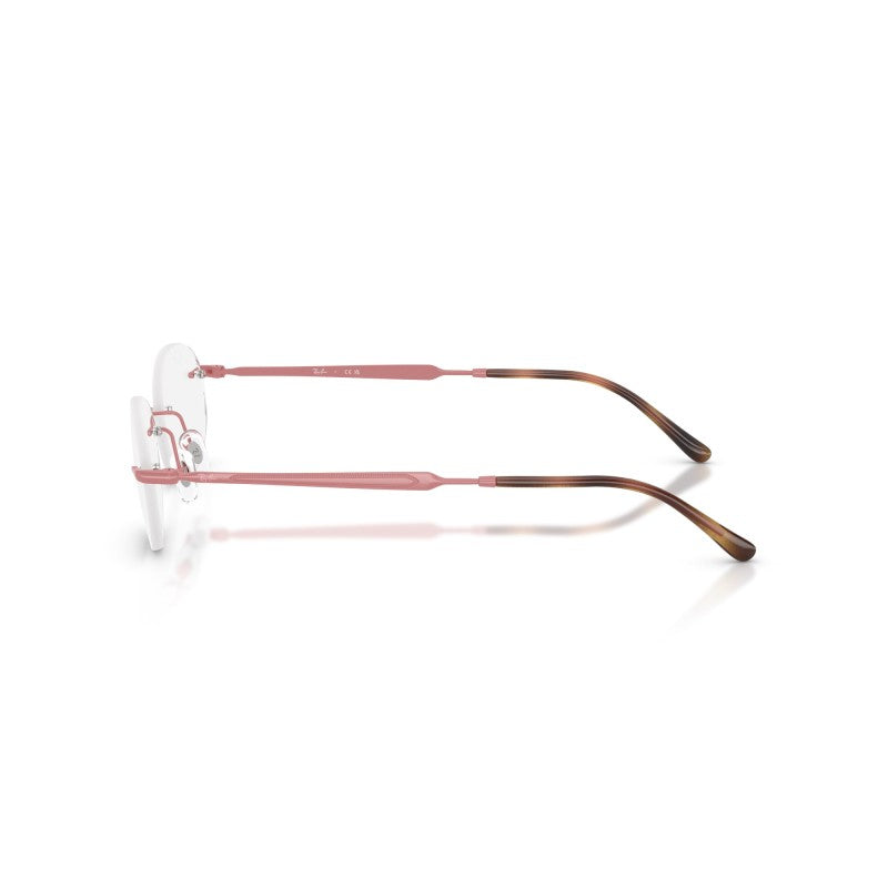 OCCHIALE DA VISTA UNISEX | RAY-BAN RX 3767V - 3206 ROSA - CALIBRO 50