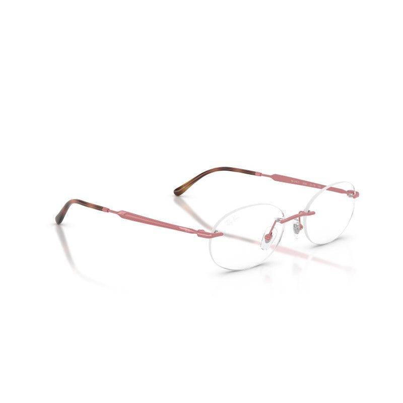 OCCHIALE DA VISTA UNISEX | RAY-BAN RX 3767V - 3206 ROSA - CALIBRO 50