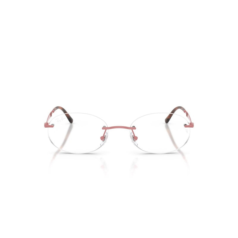 OCCHIALE DA VISTA UNISEX | RAY-BAN RX 3767V - 3206 ROSA - CALIBRO 50