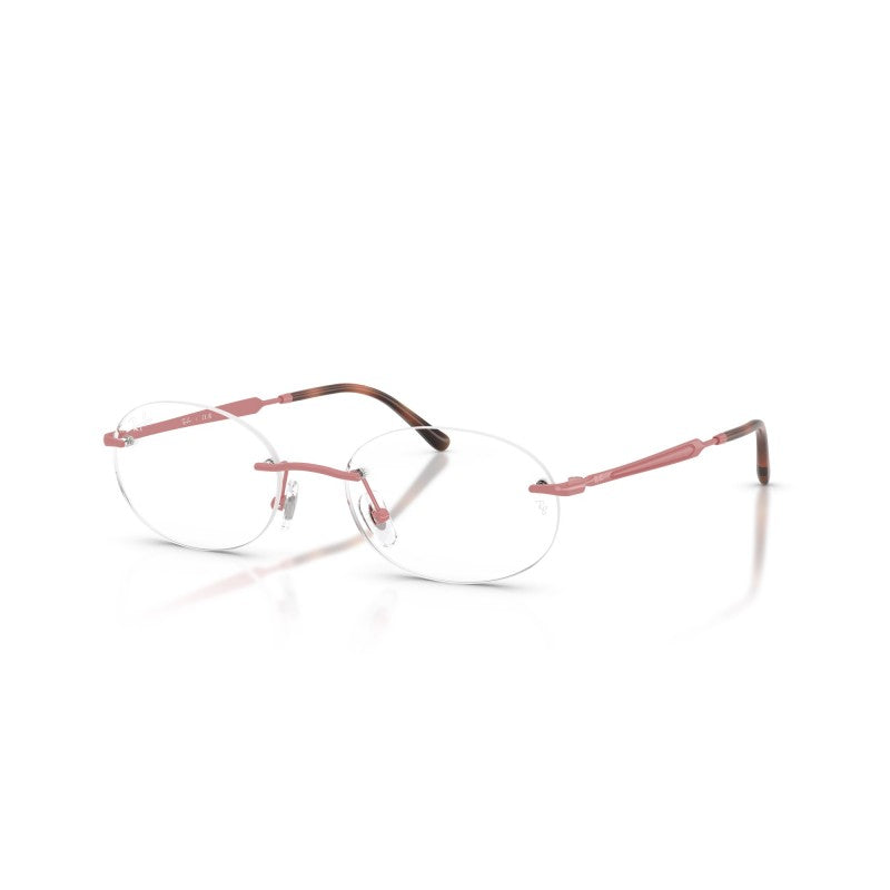 OCCHIALE DA VISTA UNISEX | RAY-BAN RX 3767V - 3206 ROSA - CALIBRO 50