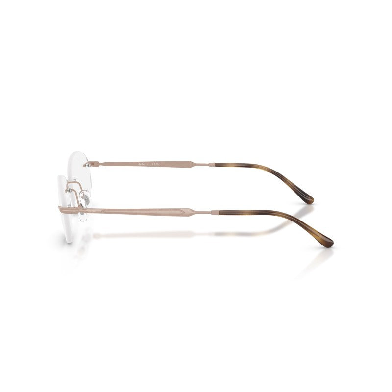 OCCHIALE DA VISTA UNISEX | RAY-BAN RX 3767V - 3207 ROSA CHIARO - CALIBRO 52