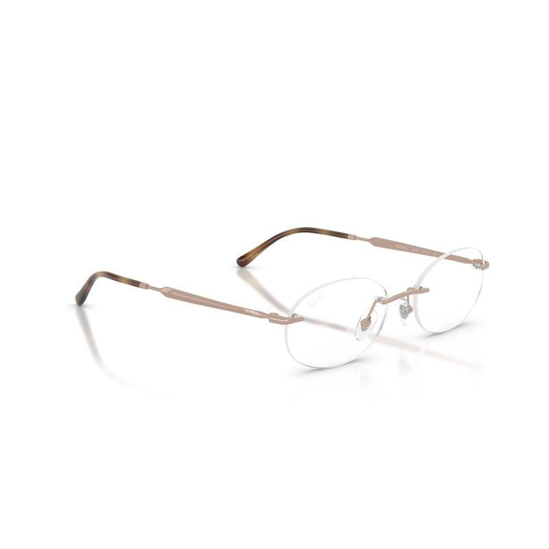 OCCHIALE DA VISTA UNISEX | RAY-BAN RX 3767V - 3207 ROSA CHIARO - CALIBRO 52