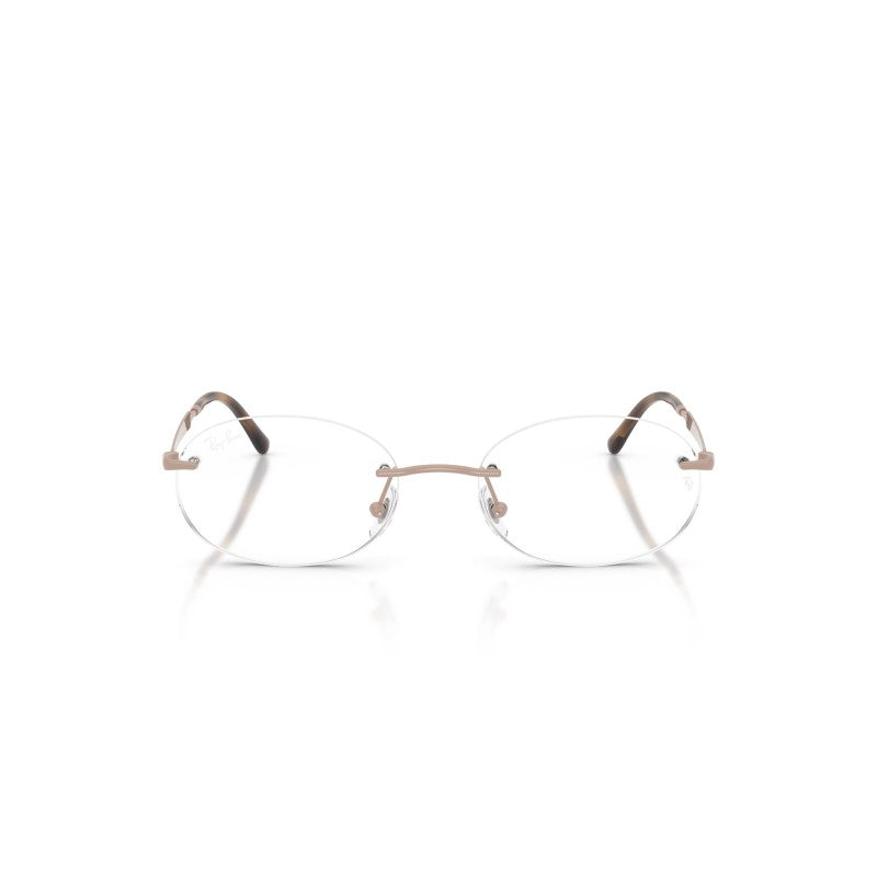 OCCHIALE DA VISTA UNISEX | RAY-BAN RX 3767V - 3207 ROSA CHIARO - CALIBRO 52