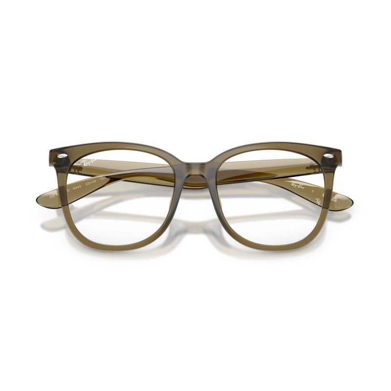 OCCHIALE DA VISTA UNISEX | RAY-BAN RX 4379VD - 8445 VERDE SCURO TRASPARENTE - CALIBRO 53