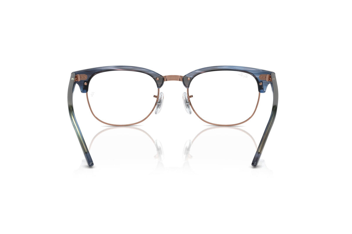 OCCHIALE DA VISTA UNISEX RAY-BAN CLUBMASTER RX 5154 (8374) - RB 5154 8374 TAGLIA 51/21/145