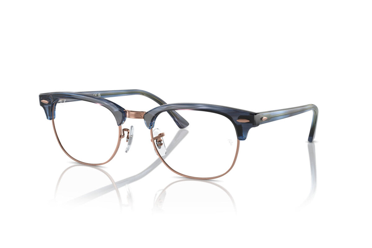 OCCHIALE DA VISTA UNISEX RAY-BAN CLUBMASTER RX 5154 (8374) - RB 5154 8374 TAGLIA 51/21/145