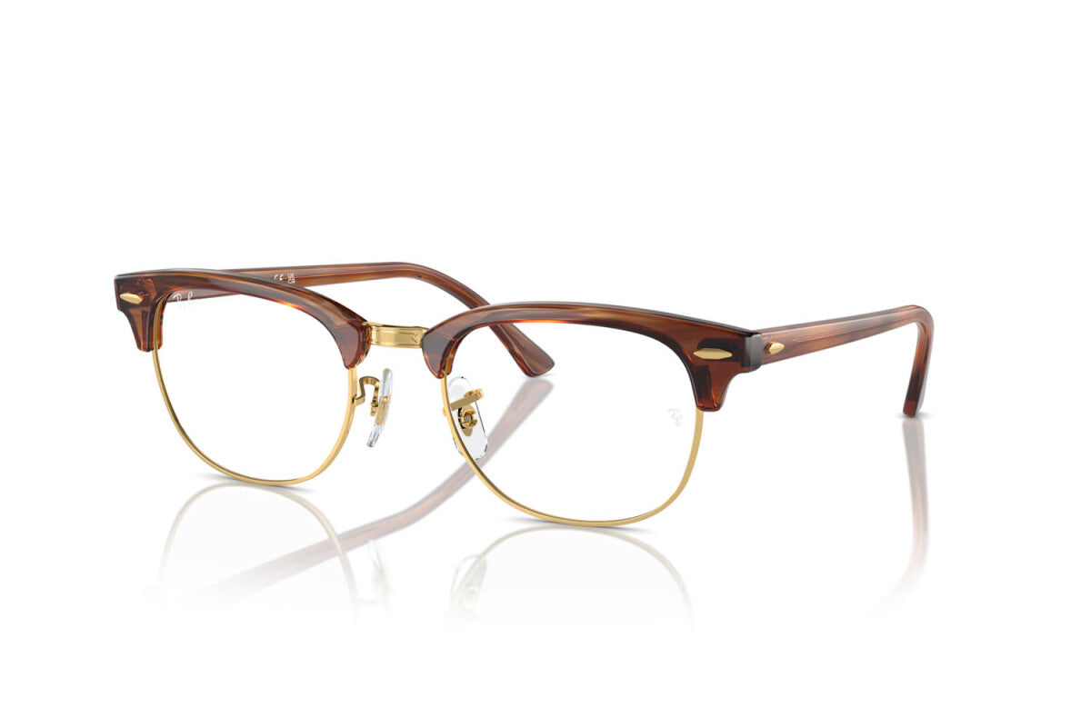 OCCHIALE DA VISTA UNISEX RAY-BAN CLUBMASTER RX 5154 (8375) - RB 5154 8375 TAGLIA 53/21/150