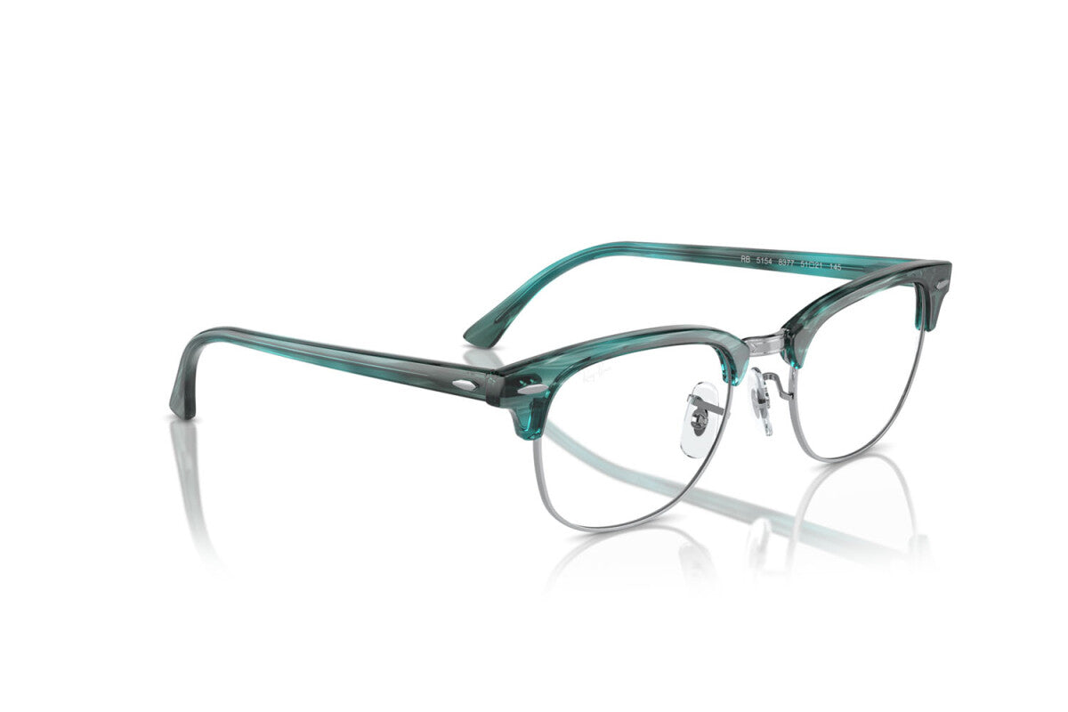 OCCHIALE DA VISTA UNISEX RAY-BAN CLUBMASTER RX 5154 (8377) - RB 5154 8377 TAGLIA 51/21/145