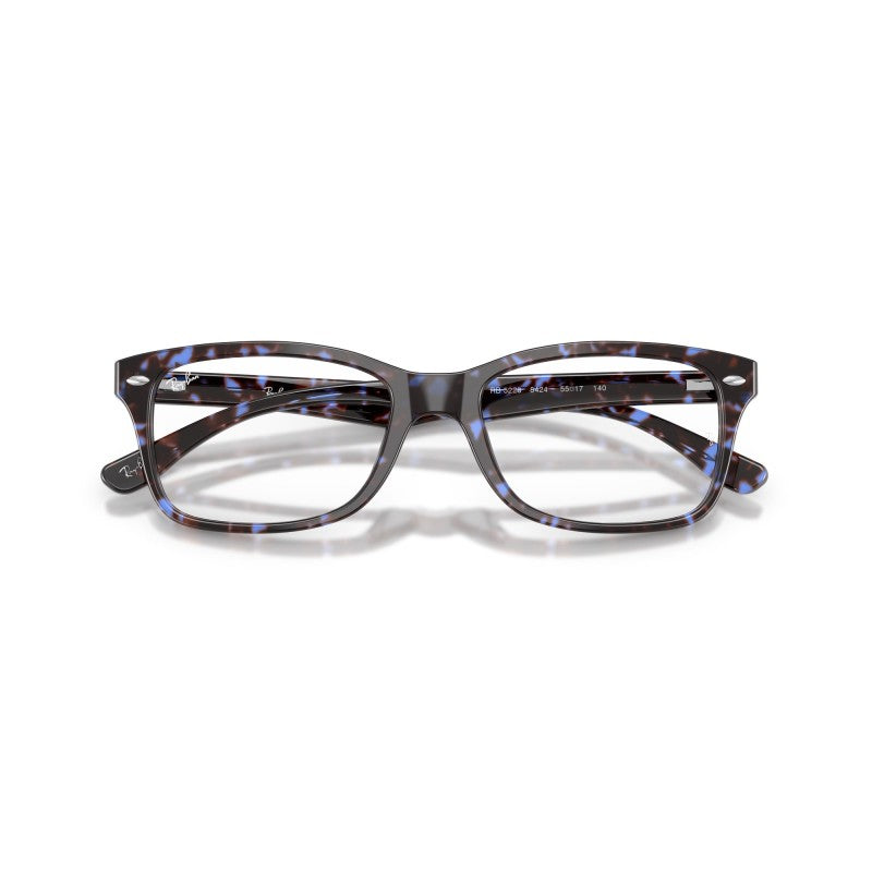 OCCHIALE DA VISTA UNISEX | RAY-BAN RX 5228 - 8424 TARTARUGA BLU AVANA - CALIBRO 53