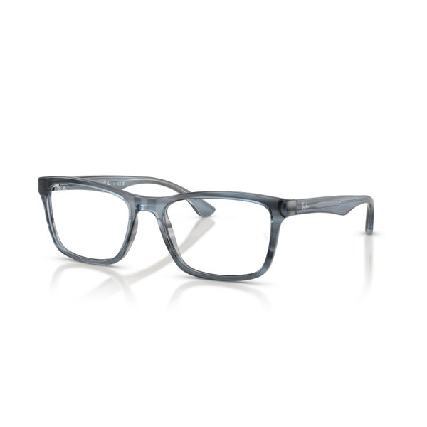 OCCHIALE DA VISTA UNISEX | RAY-BAN RX 5279 - 8456 BLU A STRISCE - CALIBRO 57