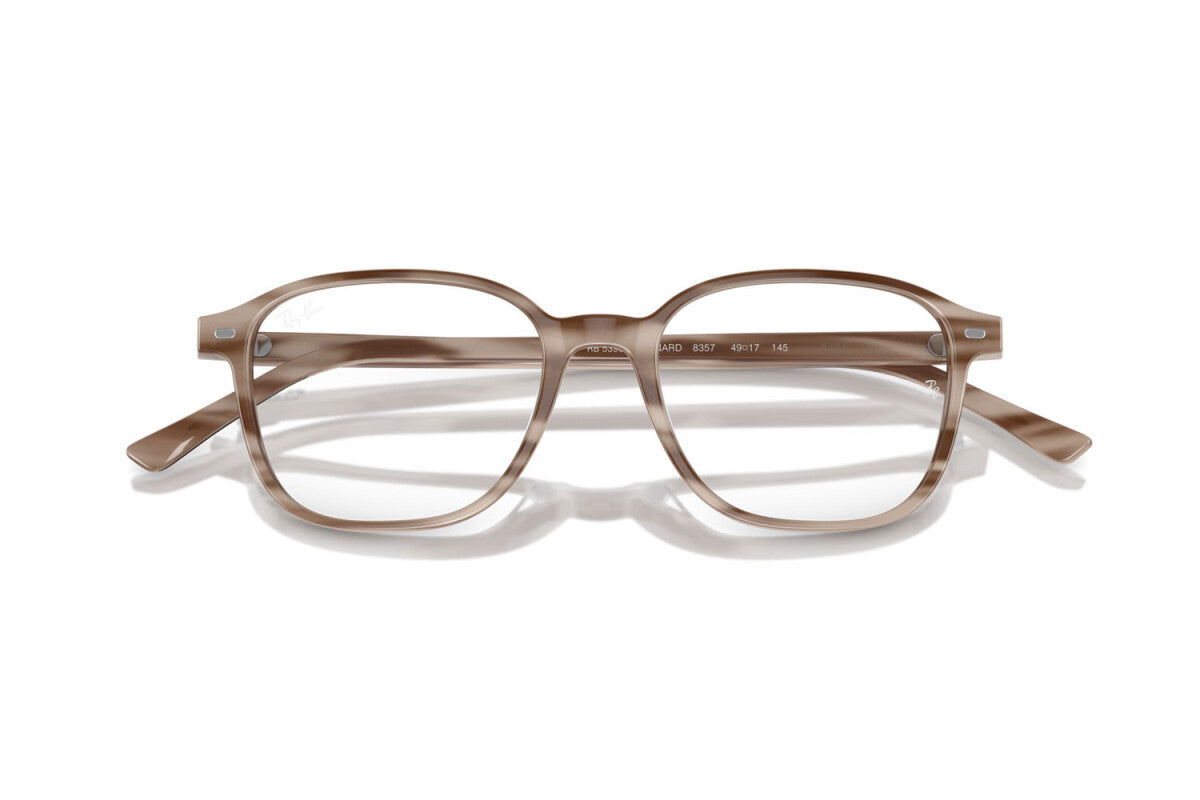 OCCHIALE DA VISTA UNISEX RAY-BAN LEONARD RX 5393 (8357) - RB 5393 8357 TAGLIA 51/17/145