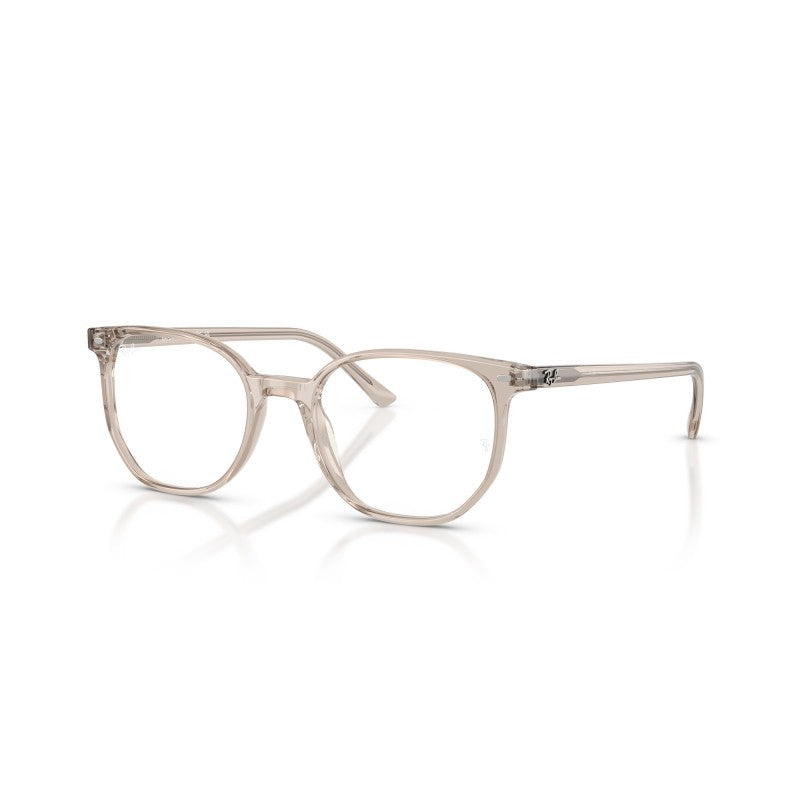 OCCHIALI DA VISTA UNISEX | RAY-BAN RX 5397 - ELLIOT 8449 MARRONE CHIARO TRASPARENTE - CALIBRO 50