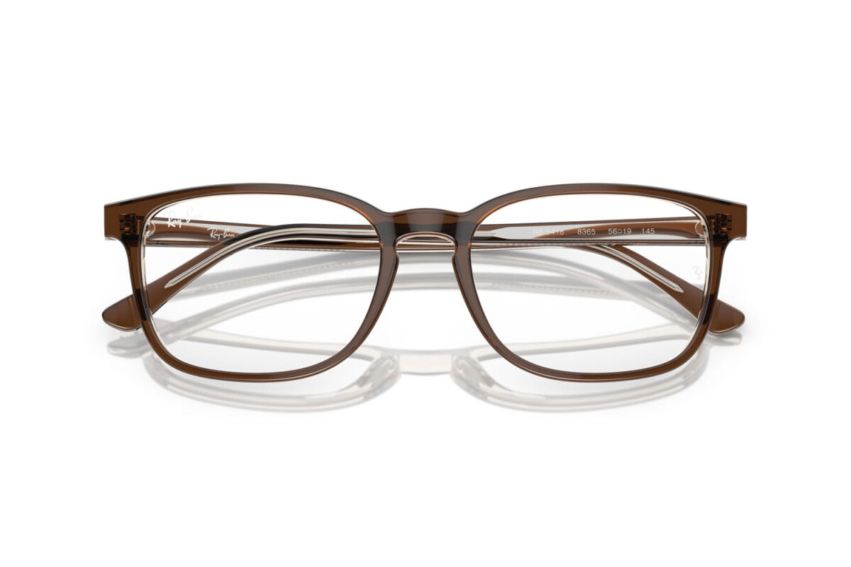 OCCHIALE DA VISTA UNISEX RAY-BAN RX 5418 (8365) - RB 5418 8365 TAGLIA 56/19/145