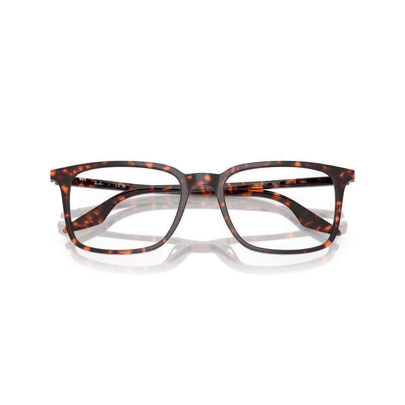 OCCHIALE DA VISTA UNISEX | RAY-BAN RX 5421 - 8423 TARTARUGA ROSSA AVANA - CALIBRO 55