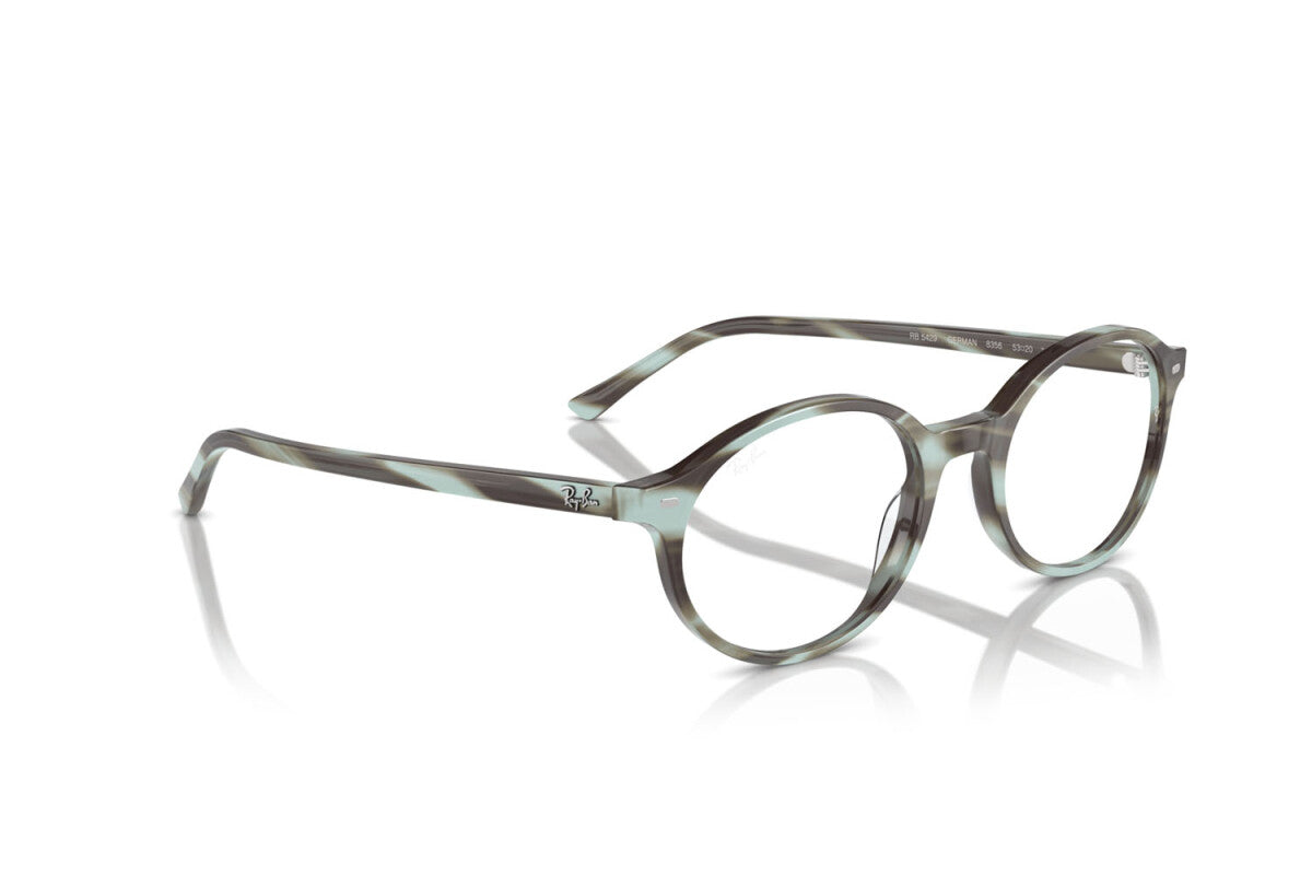 OCCHIALE DA VISTA UNISEX RAY-BAN GERMAN RX 5429 (8356) - RB 5429 8356 TAGLIA 51/20/145