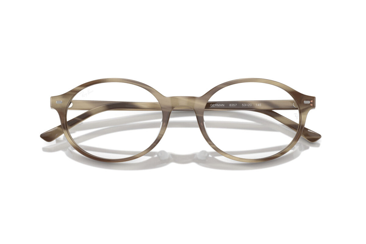 OCCHIALE DA VISTA UNISEX RAY-BAN GERMAN RX 5429 (8357) - RB 5429 8357 TAGLIA 53/20/145