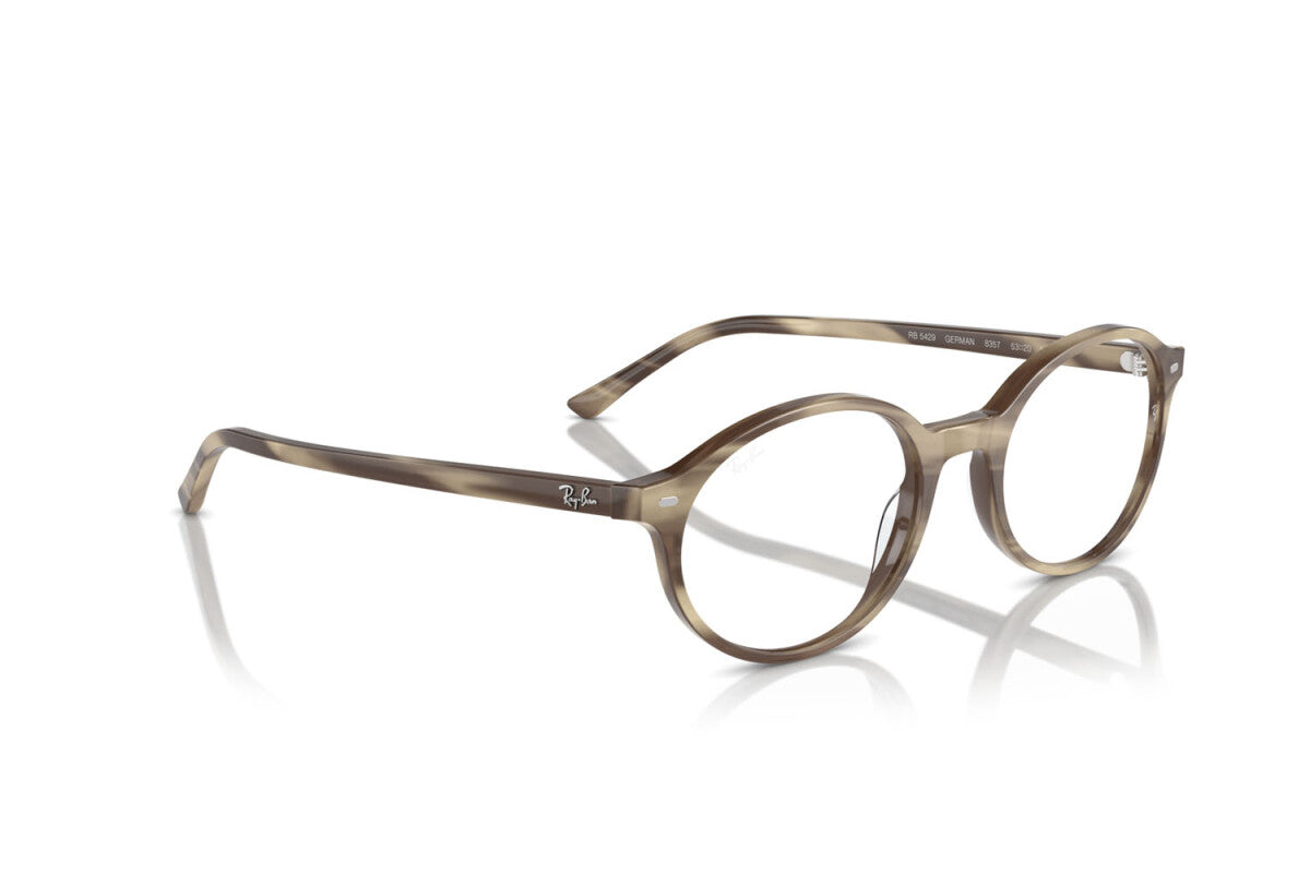 OCCHIALE DA VISTA UNISEX RAY-BAN GERMAN RX 5429 (8357) - RB 5429 8357 TAGLIA 53/20/145