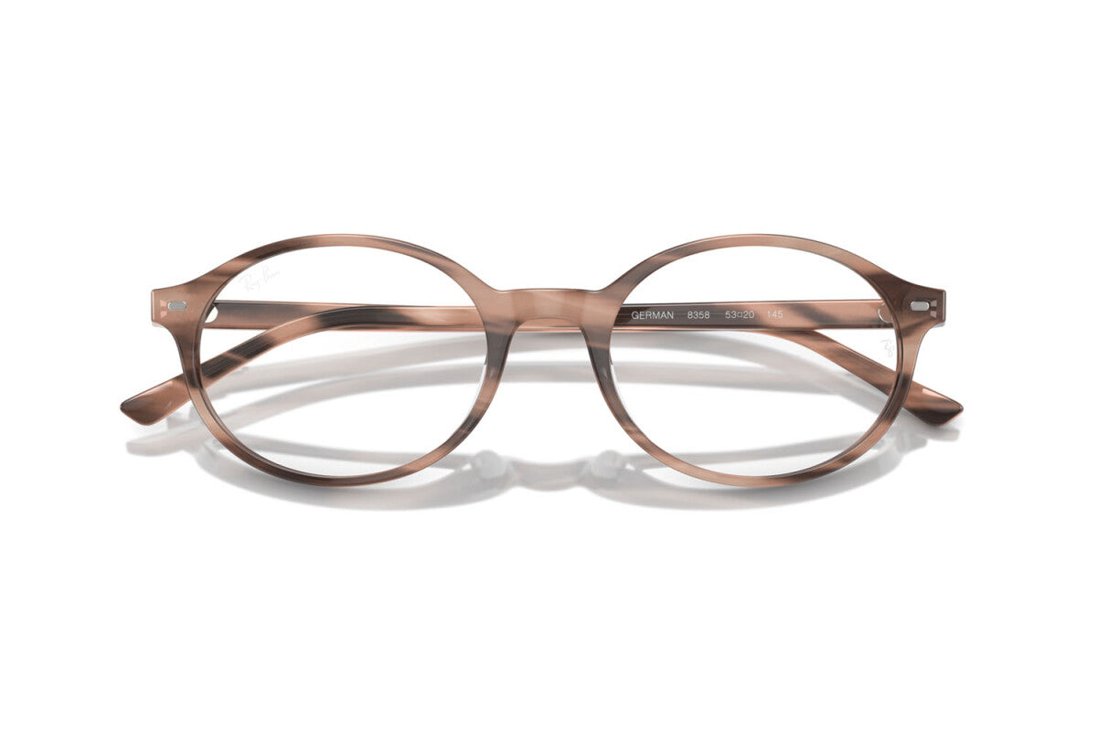 OCCHIALE DA VISTA UNISEX RAY-BAN GERMAN RX 5429 (8358) - RB 5429 8358 TAGLIA 53/20/145