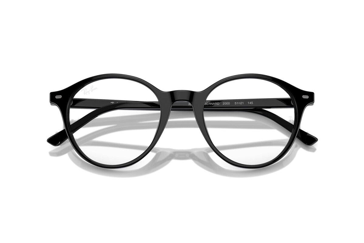 OCCHIALE DA VISTA UNISEX RAY-BAN BERNARD RX 5430 (2000) - RB 5430 2000 TAGLIA 49/21/145