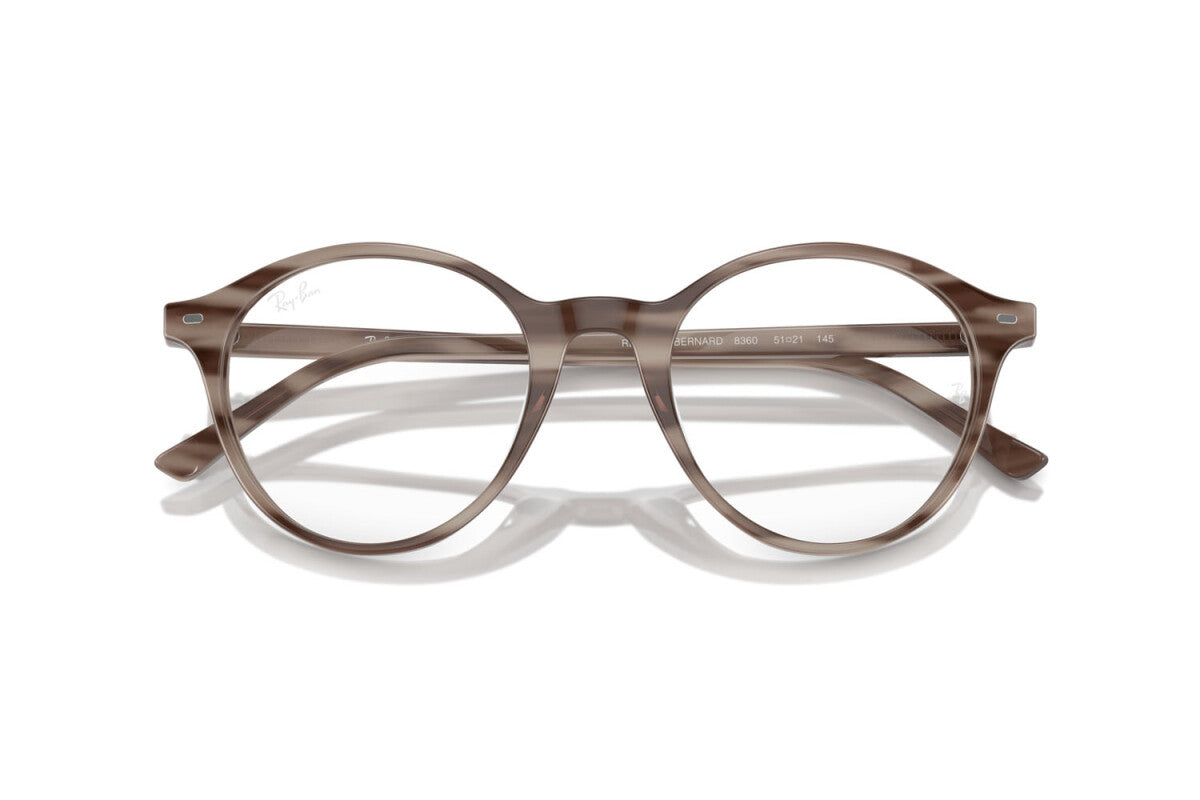 OCCHIALE DA VISTA UNISEX RAY-BAN BERNARD RX 5430 (8360) - RB 5430 8360 TAGLIA 51/21/145