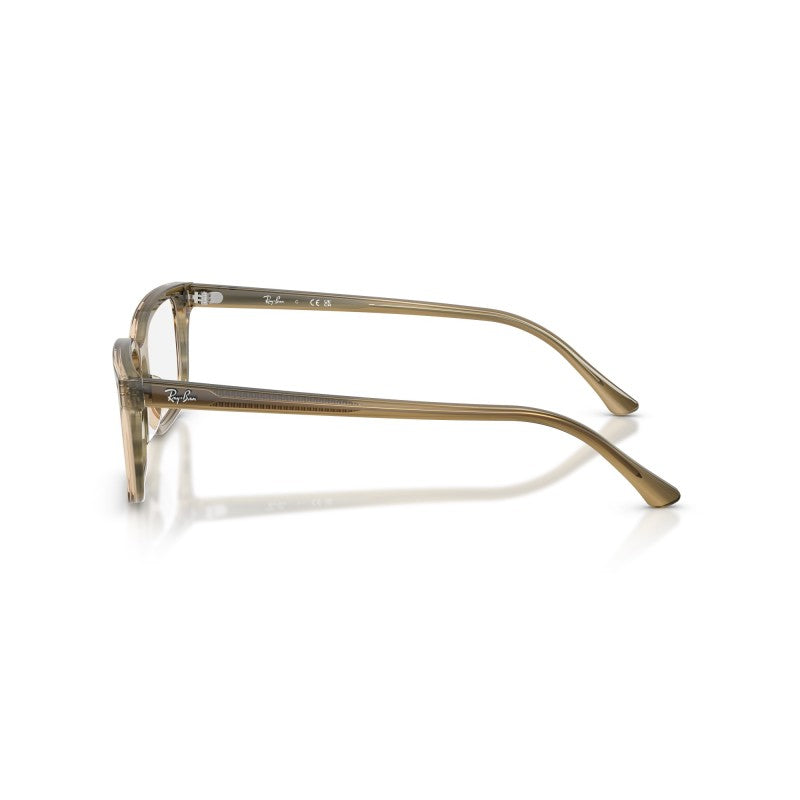 OCCHIALE DA VISTA UNISEX | RAY-BAN RX 5445 - 8454 VERDE STRIATO - CALIBRO 52