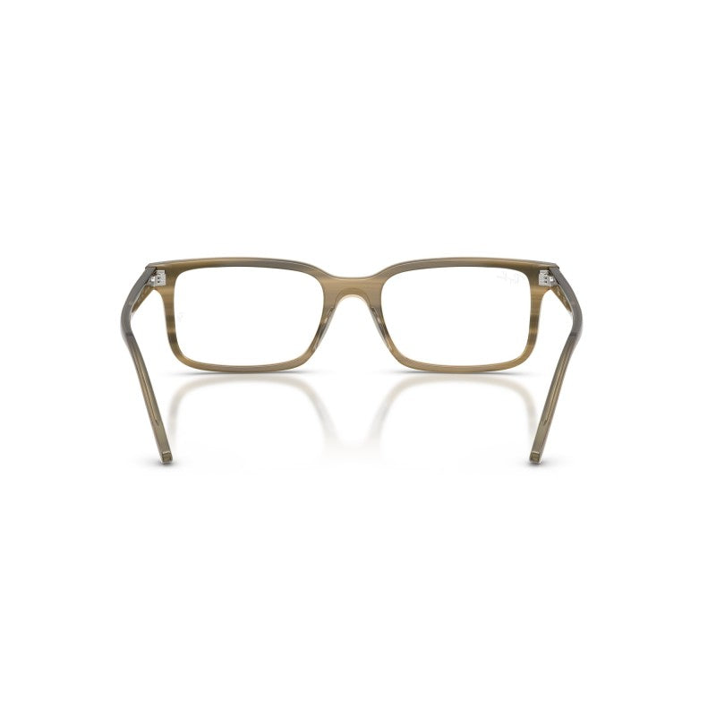 OCCHIALE DA VISTA UNISEX | RAY-BAN RX 5445 - 8454 VERDE STRIATO - CALIBRO 52