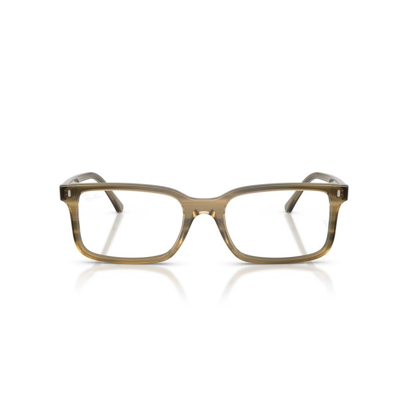 OCCHIALE DA VISTA UNISEX | RAY-BAN RX 5445 - 8454 VERDE STRIATO - CALIBRO 52