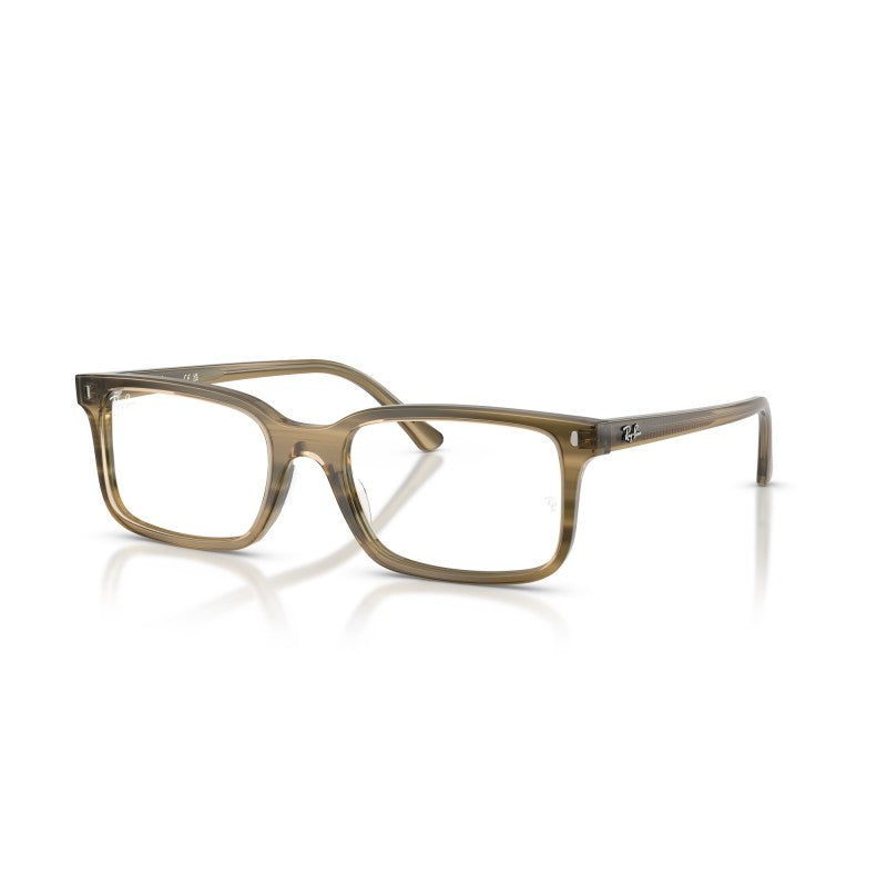 OCCHIALE DA VISTA UNISEX | RAY-BAN RX 5445 - 8454 VERDE STRIATO - CALIBRO 52