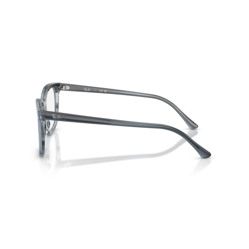 OCCHIALE DA VISTA UNISEX | RAY-BAN RX 5446 - 8456 BLU A STRISCE - CALIBRO 53