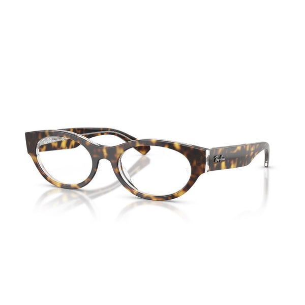 OCCHIALE DA VISTA UNISEX | RAY-BAN RX 5447 - 5082 L'AVANA SU TRASPARENTE - CALIBRO 53