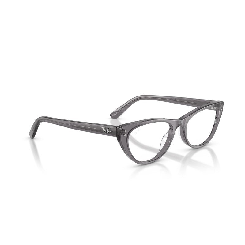 WOMEN'S EYEGLASSES RAY-BAN RX 7046 ERIKA 8140 TRANSPARENT GRAY 