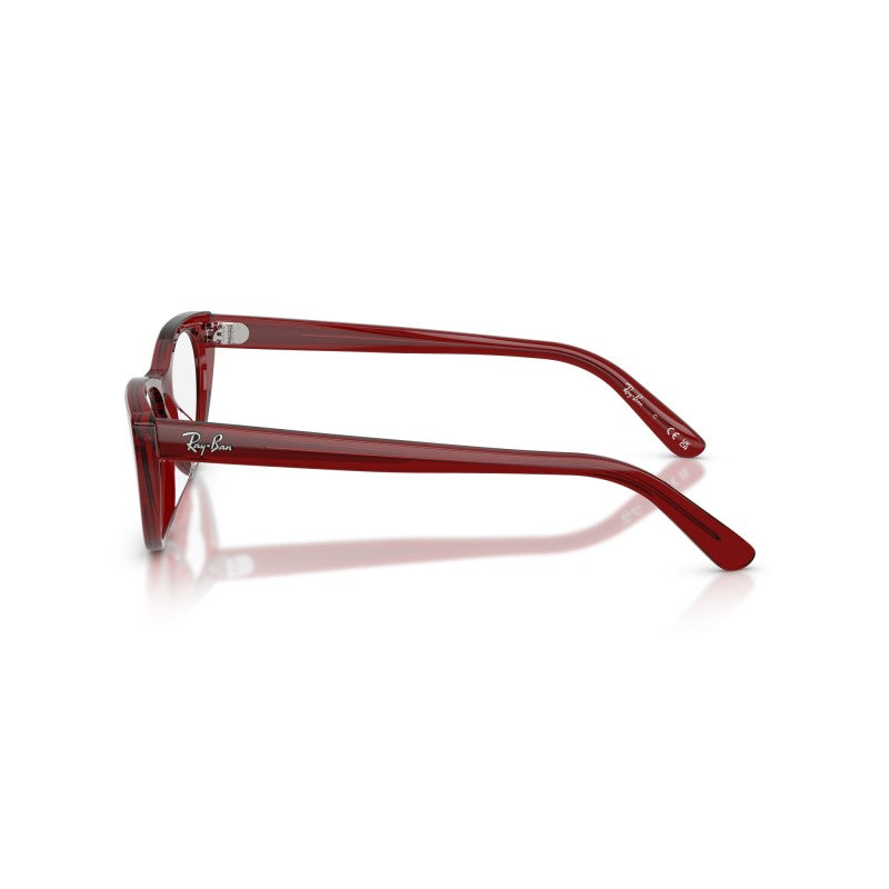 WOMEN'S EYEGLASSES RAY-BAN RX 7046 ERIKA 8140 TRANSPARENT GRAY 