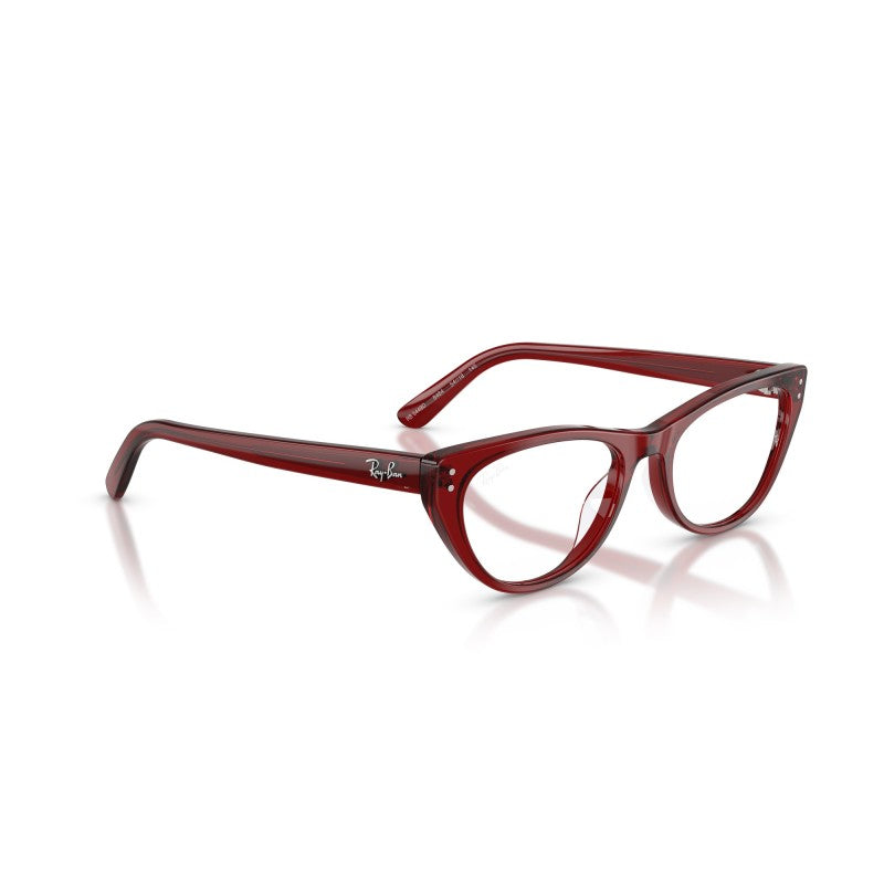 WOMEN'S EYEGLASSES RAY-BAN RX 7046 ERIKA 8140 TRANSPARENT GRAY 