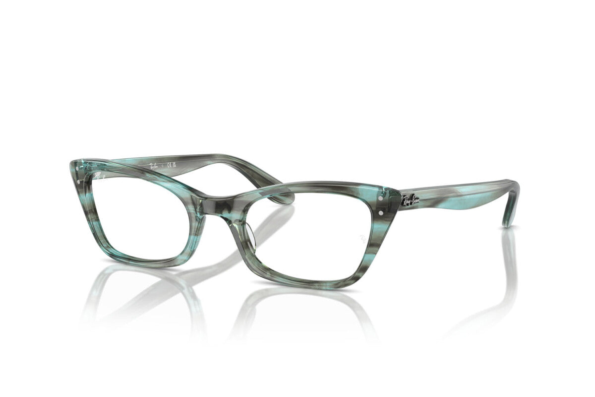 OCCHIALE DA VISTA UNISEX RAY-BAN LADY BURBANK RX 5499 (8362) - RB 5499 8362 TAGLIA 51/20/140