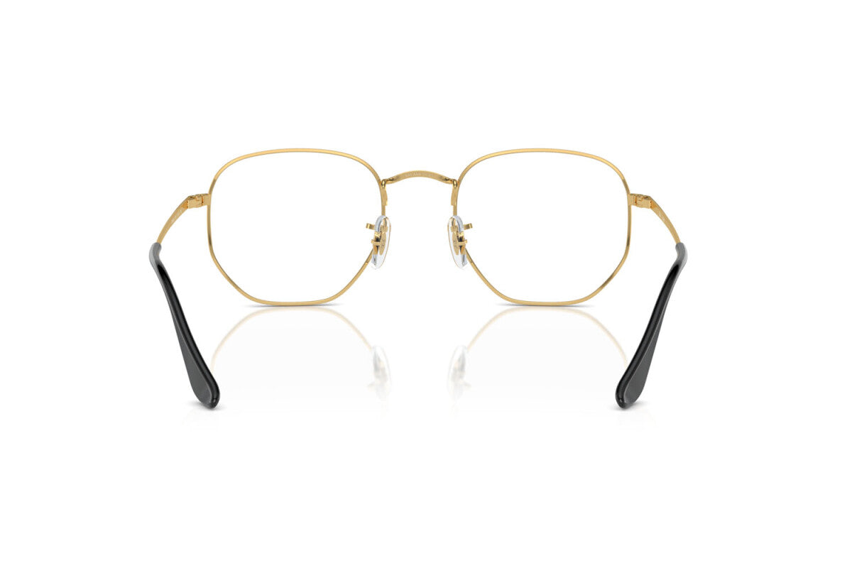 OCCHIALE DA VISTA UNISEX RAY-BAN HEXAGONAL RX 6448 (3175) - RB 6448 3175 TAGLIA 54/21/145